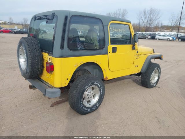 2000 JEEP WRANGLER 1J4FA49S2YP735627 Photo 3