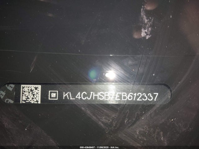 Aukcja sprzedaży 2014 Buick Encore Premium, vin: KL4CJHSB7EB612337, numer aukcji: 43649487