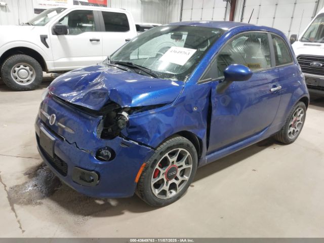 2012 FIAT 500 3C3CFFBR5CT321764 Photo 1