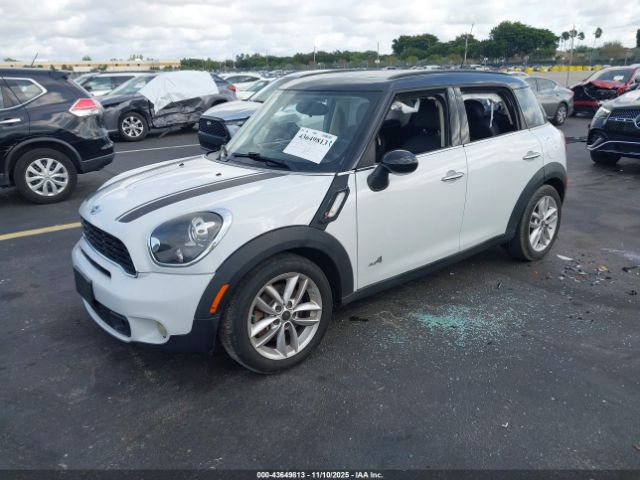 2012 MINI COOPER S COUNTRYMAN WMWZC5C50CWM13960 Photo 1