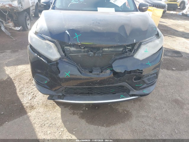 2015 Nissan Rogue S მანქანა იყიდება აუქციონზე, vin: KNMAT2MV2FP576752, აუქციონის ნომერი: 43649920