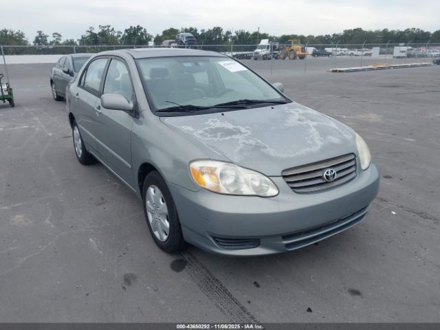 2004 TOYOTA COROLLA 1NXBR32E64Z257845
