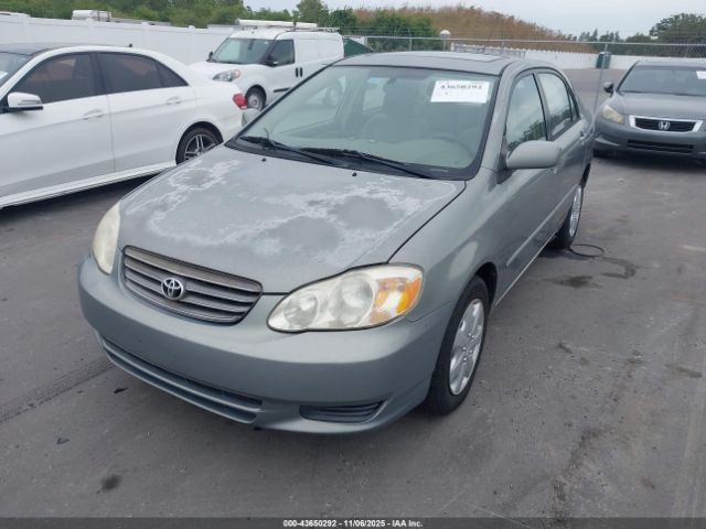 2004 TOYOTA COROLLA 1NXBR32E64Z257845 Photo 1