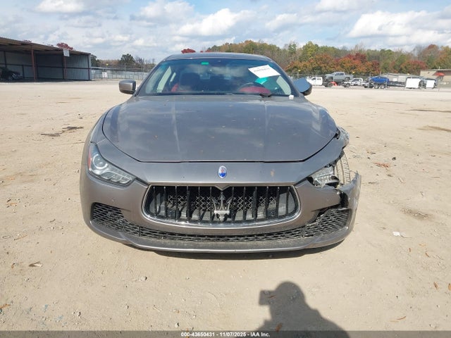 2015 Maserati Ghibli მანქანა იყიდება აუქციონზე, vin: ZAM57XSA8F1137251, აუქციონის ნომერი: 43650431