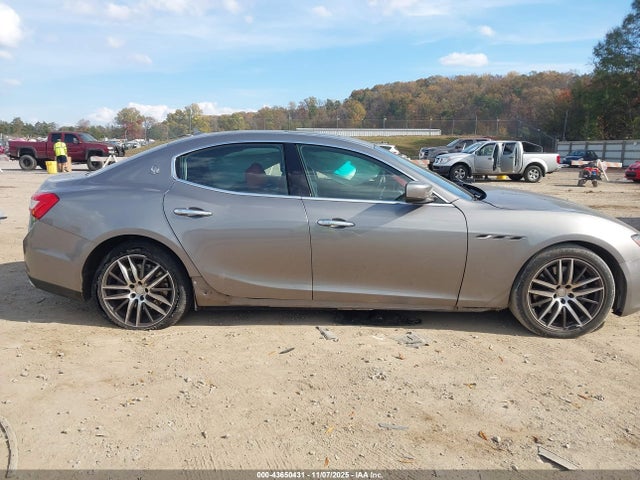 2015 Maserati Ghibli მანქანა იყიდება აუქციონზე, vin: ZAM57XSA8F1137251, აუქციონის ნომერი: 43650431
