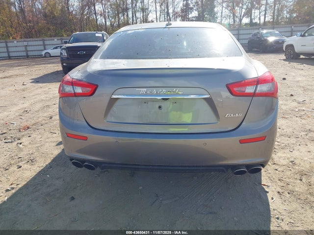 2015 Maserati Ghibli მანქანა იყიდება აუქციონზე, vin: ZAM57XSA8F1137251, აუქციონის ნომერი: 43650431