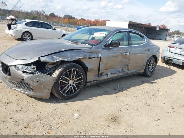 2015 Maserati Ghibli მანქანა იყიდება აუქციონზე, vin: ZAM57XSA8F1137251, აუქციონის ნომერი: 43650431