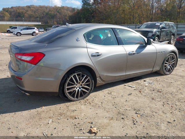 2015 Maserati Ghibli მანქანა იყიდება აუქციონზე, vin: ZAM57XSA8F1137251, აუქციონის ნომერი: 43650431