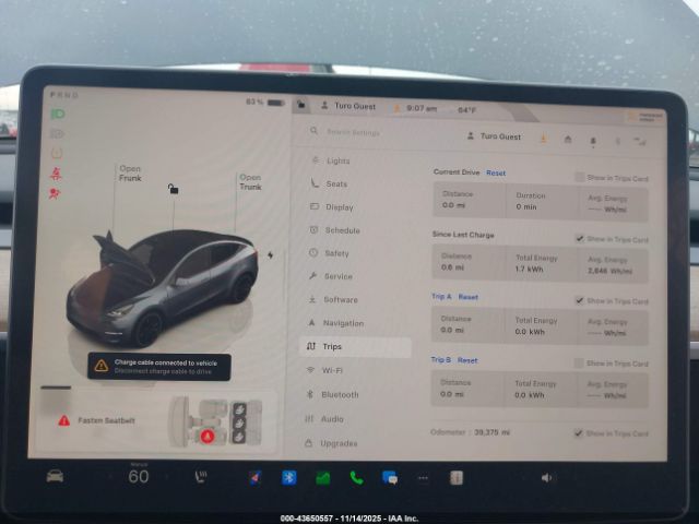 2022 TESLA MODEL Y 7SAYGDEF3NF506307 Photo 6