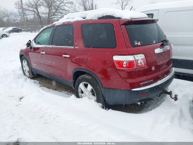 Aukcja sprzedaży 2008 Gmc Acadia Slt-1, vin: 1GKER237X8J292749, numer aukcji: 43650626