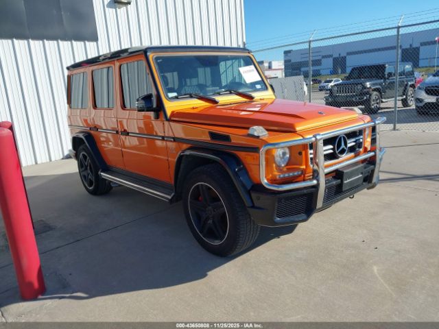 2018 MERCEDES-BENZ AMG G 63 WDCYC7DHXJX288633