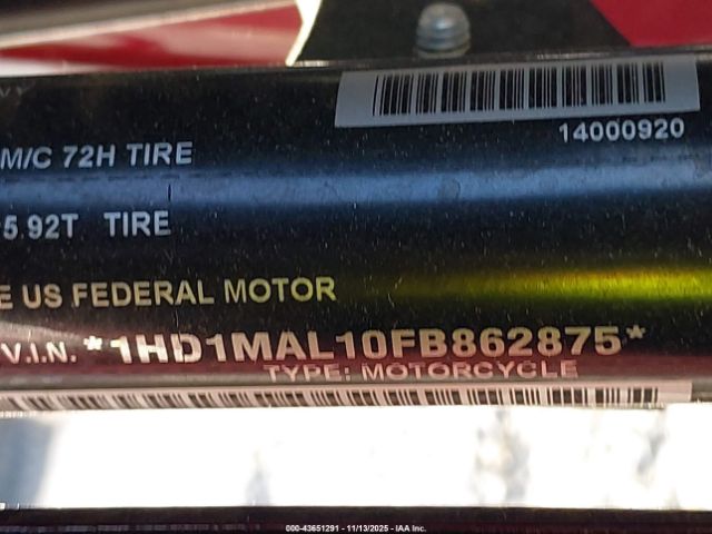 2015 HARLEY-DAVIDSON FLHTCUTG 1HD1MAL10FB862875 Photo 9