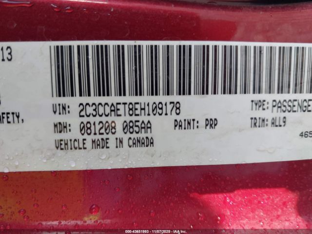 2014 CHRYSLER 300C 2C3CCAET8EH109178 Photo 8