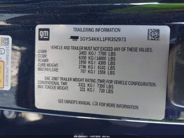 2023 CADILLAC ESCALADE ESV 1GYS4KKL1PR352973 Photo 8