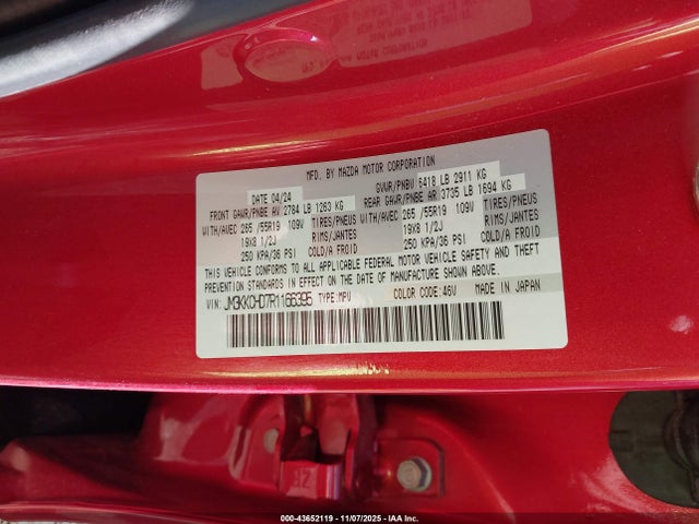 JM3KKCHD7R1166395 Mazda Cx-90 3.3 Turbo Preferred Plus
