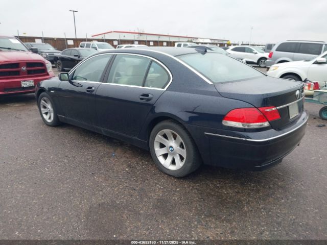 2006 BMW 750LI WBAHN83516DT31842 Photo 2
