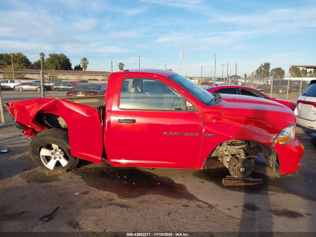 Продажа на аукционе авто 2012 Ram 1500 St, vin: 3C6JD6AT0CG254027, номер лота: 43652271