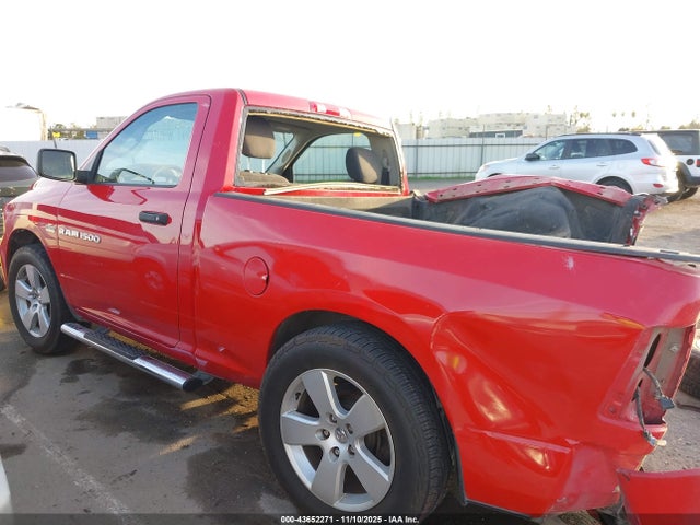 Продажа на аукционе авто 2012 Ram 1500 St, vin: 3C6JD6AT0CG254027, номер лота: 43652271