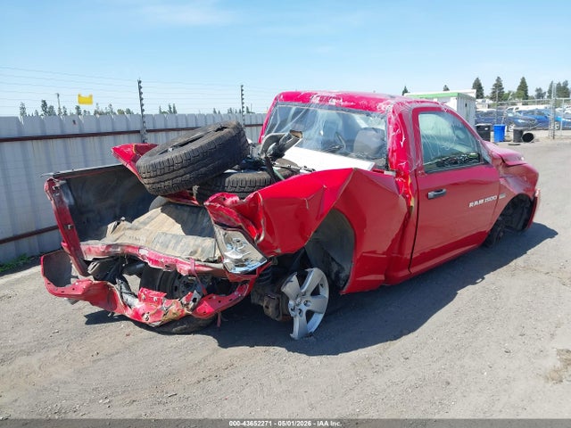 Продажа на аукционе авто 2012 Ram 1500 St, vin: 3C6JD6AT0CG254027, номер лота: 43652271