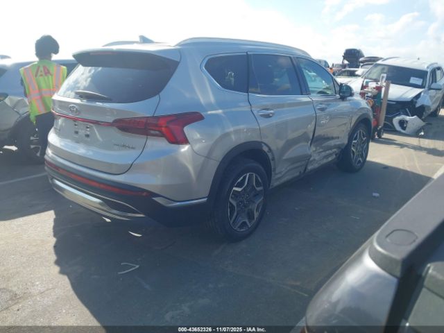 2022 HYUNDAI SANTA FE HYBRID KM8S5DA16NU029880 Photo 3