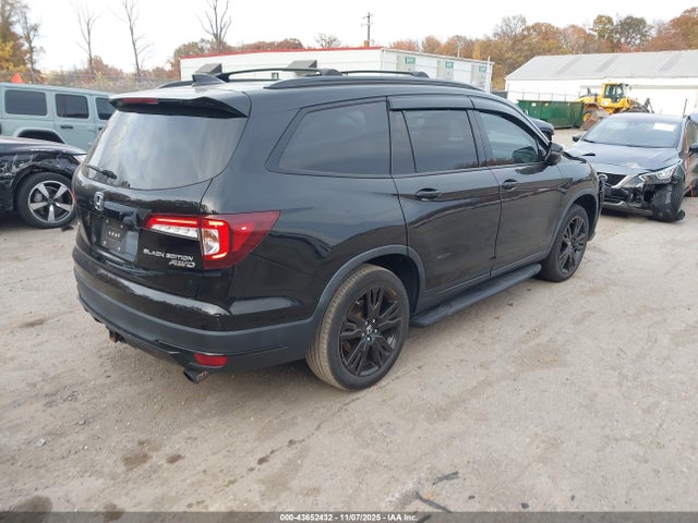 Продаж на аукціоні авто 2020 Honda Pilot Awd Black Edition, vin: 5FNYF6H76LB015341, номер лоту: 43652432