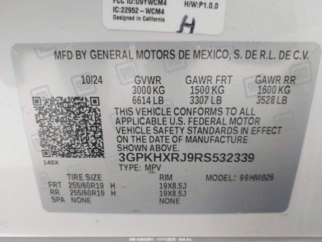 2024 HONDA PROLOGUE 3GPKHXRJ9RS532339 Photo 8