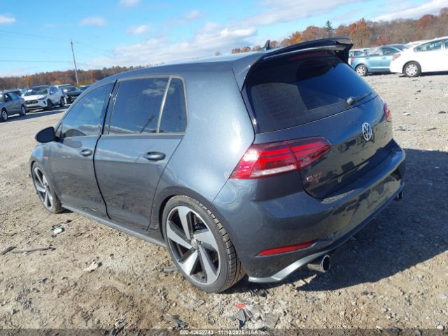 2019 VOLKSWAGEN GOLF GTI 3VW5T7AU9KM017724 Photo 2