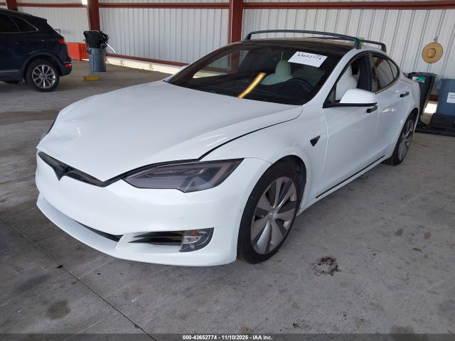 2021 TESLA MODEL S 5YJSA1E2XMF424122 Photo 1