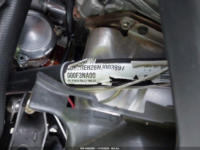 2022 CAN-AM RYKER 3JB2HEH26NJ003997 Photo 9