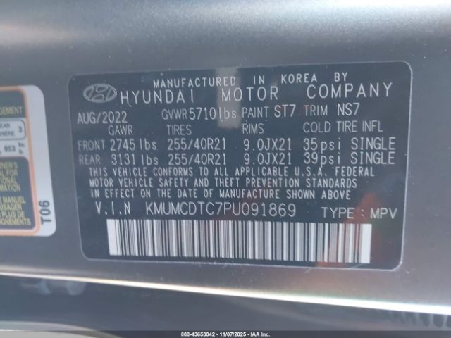 2023 GENESIS GV70 KMUMCDTC7PU091869 Photo 8