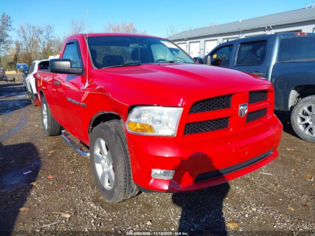 2012 RAM 1500 3C6JD6AT7CG237080