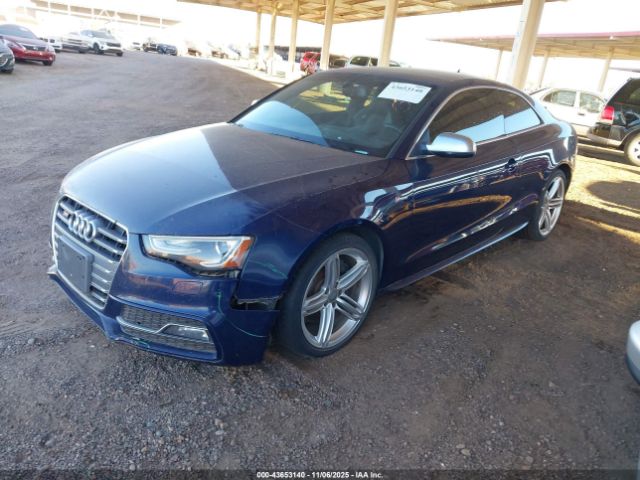 2014 AUDI S5 WAUCGAFR3EA064567 Photo 1