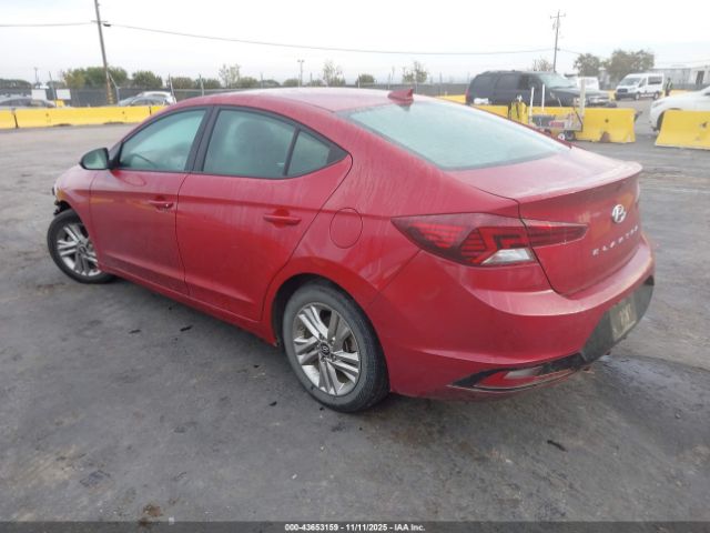 2019 HYUNDAI ELANTRA KMHD84LF8KU738296 Photo 2