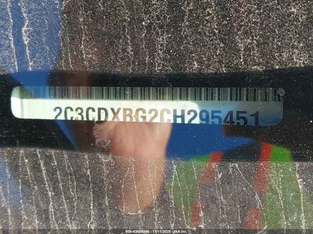 2012 DODGE CHARGER 2C3CDXBG2CH295451 Photo 8