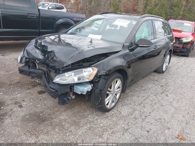43653533 :رقم المزاد ، 3VWCA7AU2FM510437 vin ، 2015 Volkswagen Golf Sportwagen Tdi Se 4-door مزاد بيع
