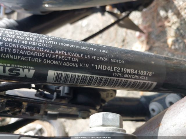 2022 HARLEY-DAVIDSON XL883 1HD4LE219NB410978 Photo 9