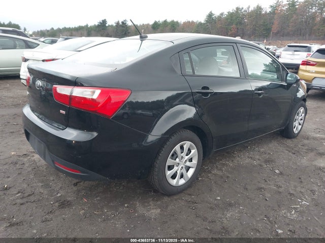 KIA RIO LX 2014 KNADM4A39E6323244 Image 4