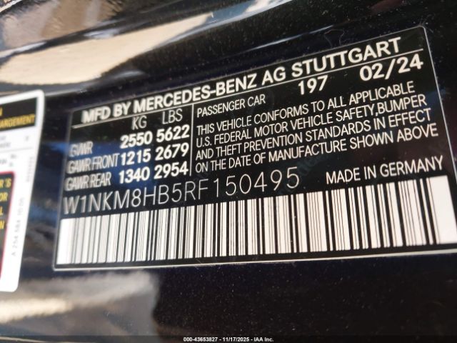 2024 MERCEDES-BENZ AMG GLC 43 W1NKM8HB5RF150495 Photo 8