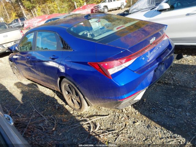 2022 HYUNDAI ELANTRA KMHLM4AG0NU326834 Photo 2