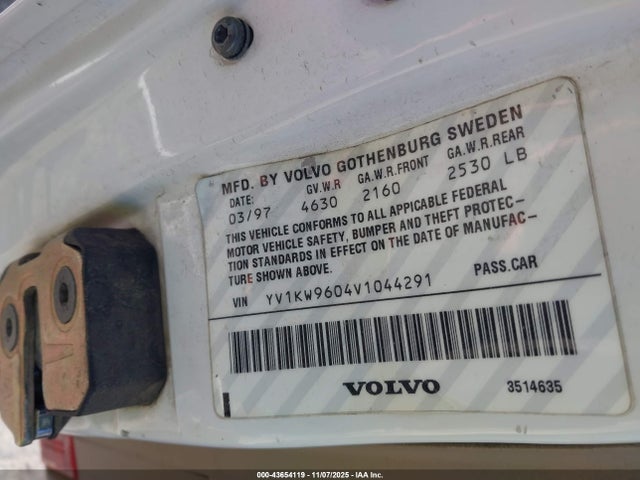 1997 VOLVO 960 YV1KW9604V1044291 Photo 8