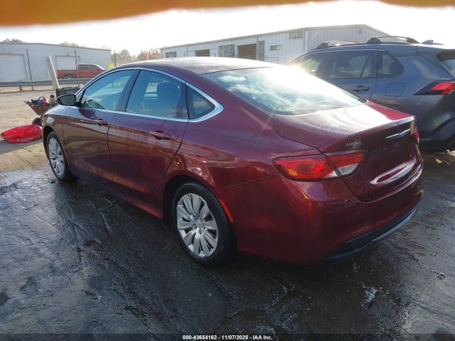2016 Chrysler 200 Lx მანქანა იყიდება აუქციონზე, vin: 1C3CCCFB6GN134124, აუქციონის ნომერი: 43654162