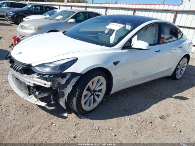 2021 TESLA MODEL 3 5YJ3E1EA4MF032060 Photo 1