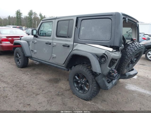 2021 JEEP WRANGLER UNLIMITED 1C4HJXDG3MW711887 Photo 2