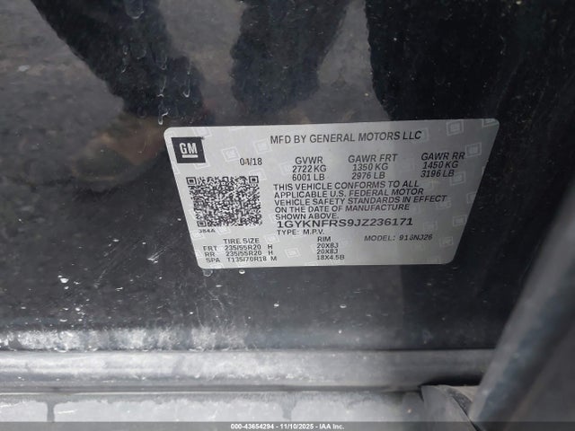 2018 CADILLAC XT5 1GYKNFRS9JZ236171 Photo 8