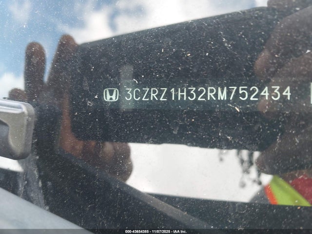 3CZRZ1H32RM752434 Honda Hr-v 2wd Lx