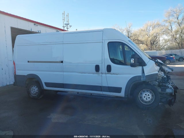 43654745 :رقم المزاد ، 3C6TRVDG9JE148610 vin ، 2018 Ram Promaster 2500 High Roof 159 Wb مزاد بيع