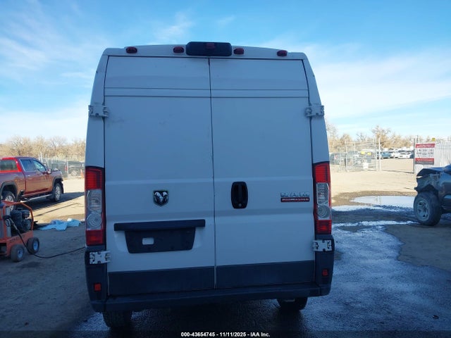 43654745 :رقم المزاد ، 3C6TRVDG9JE148610 vin ، 2018 Ram Promaster 2500 High Roof 159 Wb مزاد بيع