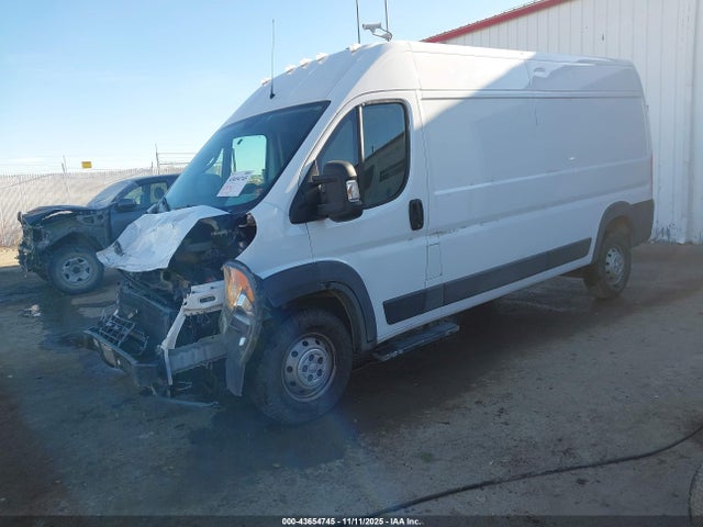 43654745 :رقم المزاد ، 3C6TRVDG9JE148610 vin ، 2018 Ram Promaster 2500 High Roof 159 Wb مزاد بيع