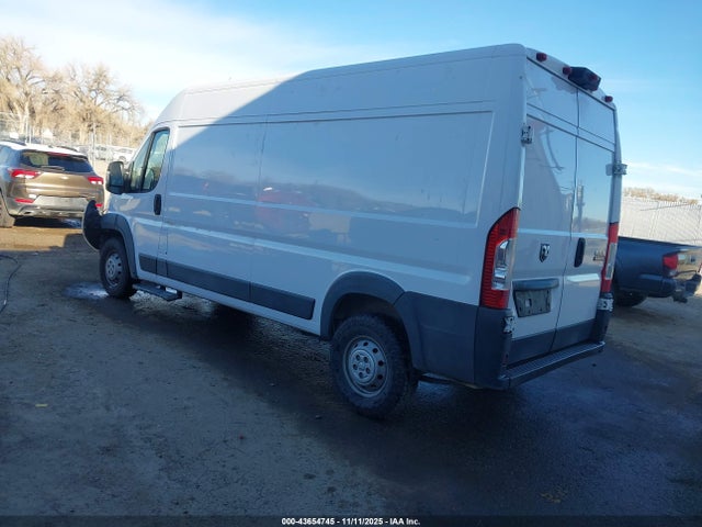 43654745 :رقم المزاد ، 3C6TRVDG9JE148610 vin ، 2018 Ram Promaster 2500 High Roof 159 Wb مزاد بيع