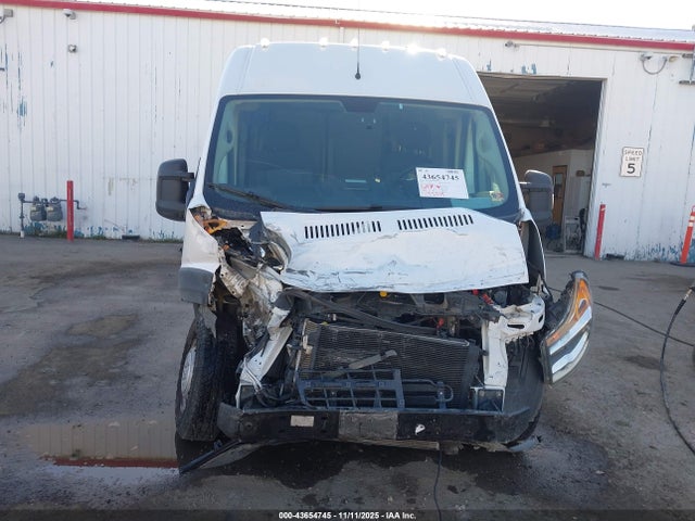 43654745 :رقم المزاد ، 3C6TRVDG9JE148610 vin ، 2018 Ram Promaster 2500 High Roof 159 Wb مزاد بيع